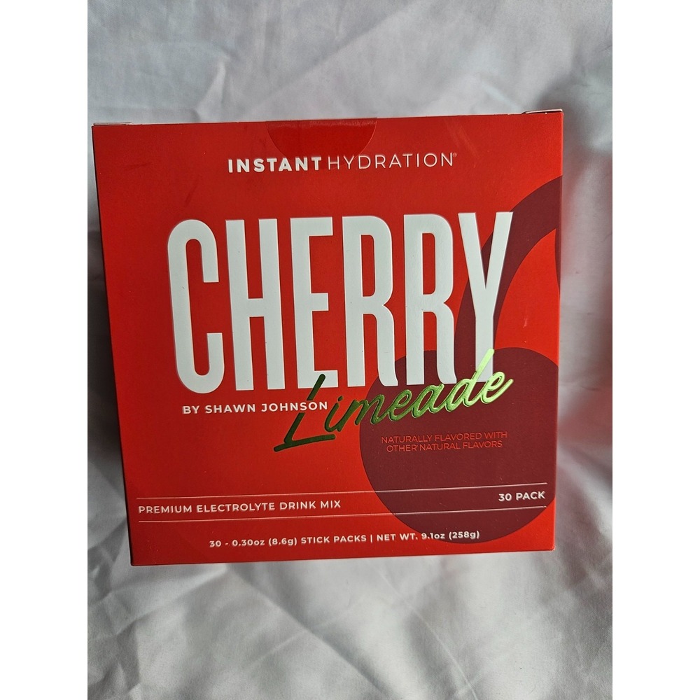 Instant Hydration Electrolyte Powder Packets Cherry Limeade Exp 04/28 - NEW